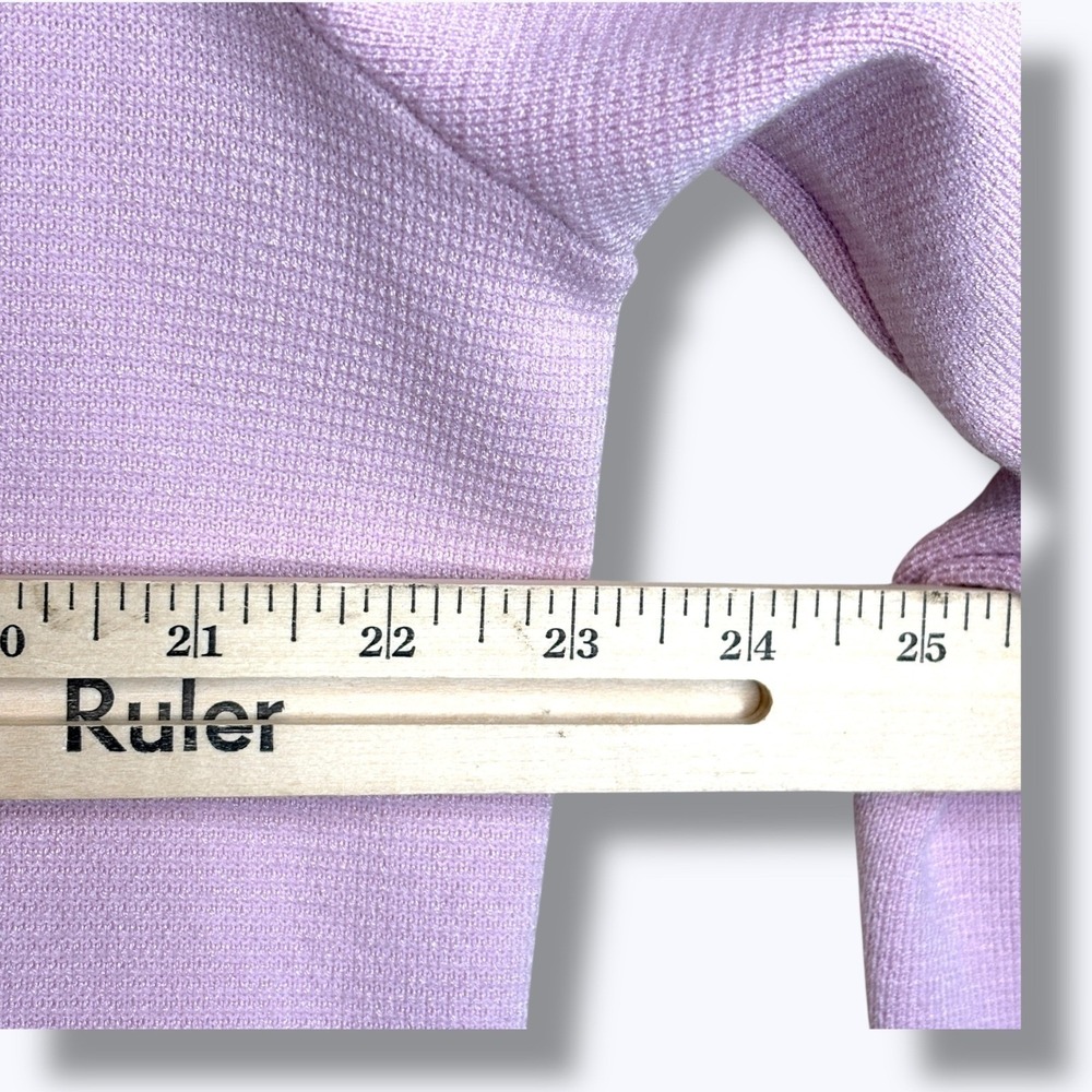 Tahari Arthur S Levine Women's Blazer‎ Jacket Size M Purple Oversized Easter - Picture 4 of 8